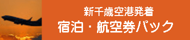 新千歳空港発着 宿泊・航空券パック